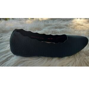3991)Skechers Women Stretch Fit Cleo Black Love Spell Slip On Flats Size US 7.5